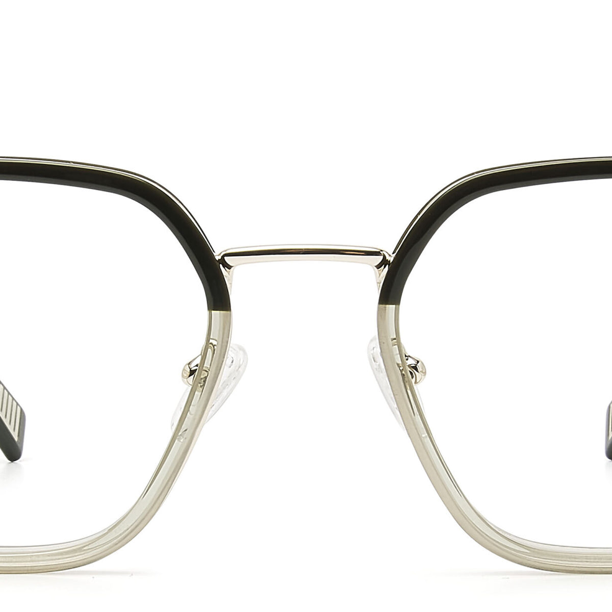 Kenna glasses in dark and light green – Heyelander, exclusive to J.HYDE