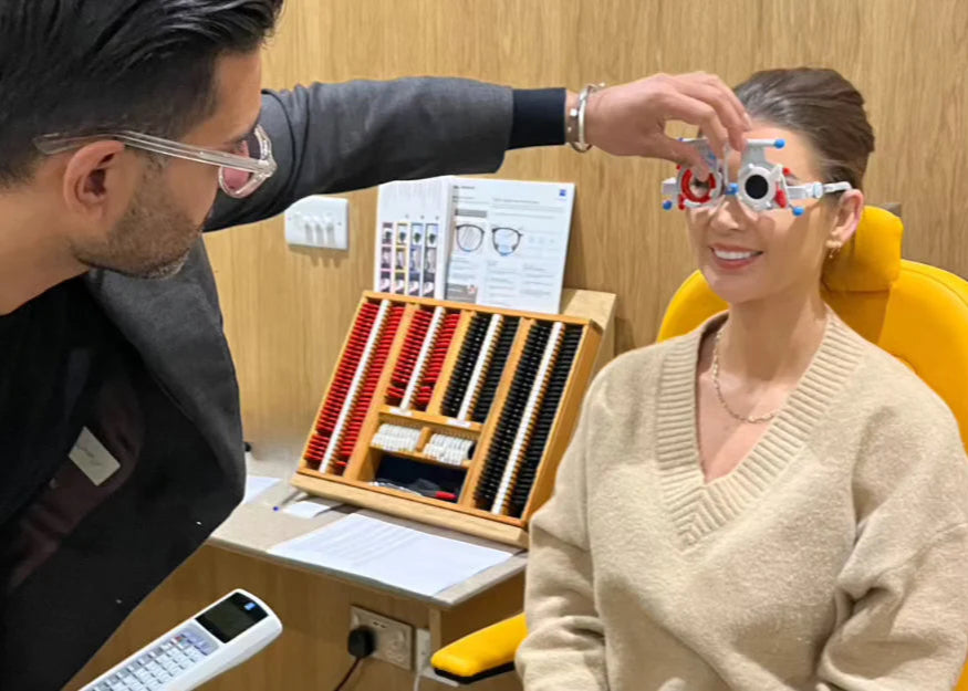 Private Eye Test at J.HYDE Opticians in Birmingham and Mere Green