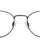 Timeless round titanium frames - durable and fashionable.