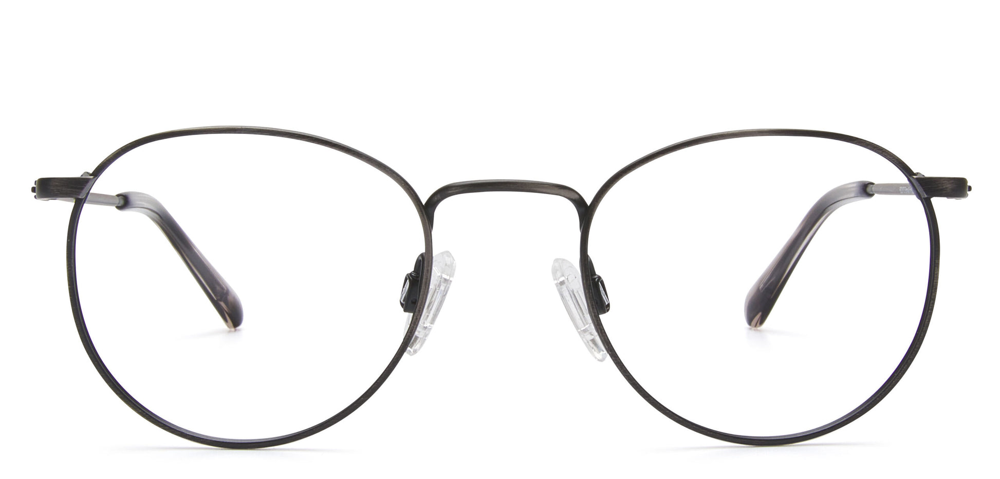 Timeless round titanium frames - durable and fashionable.