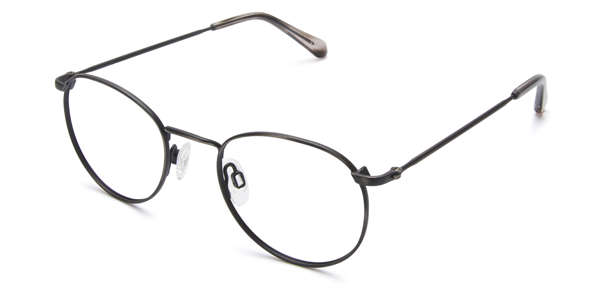 Timeless round titanium frames - durable and fashionable.