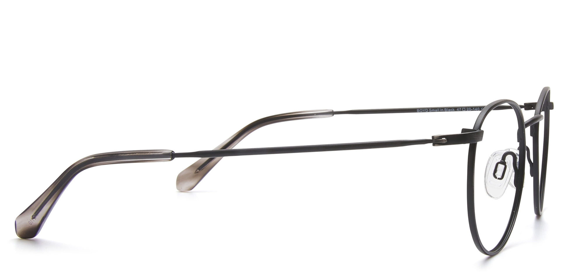 Timeless round titanium frames - durable and fashionable.