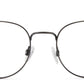 Timeless round titanium frames - durable and fashionable.