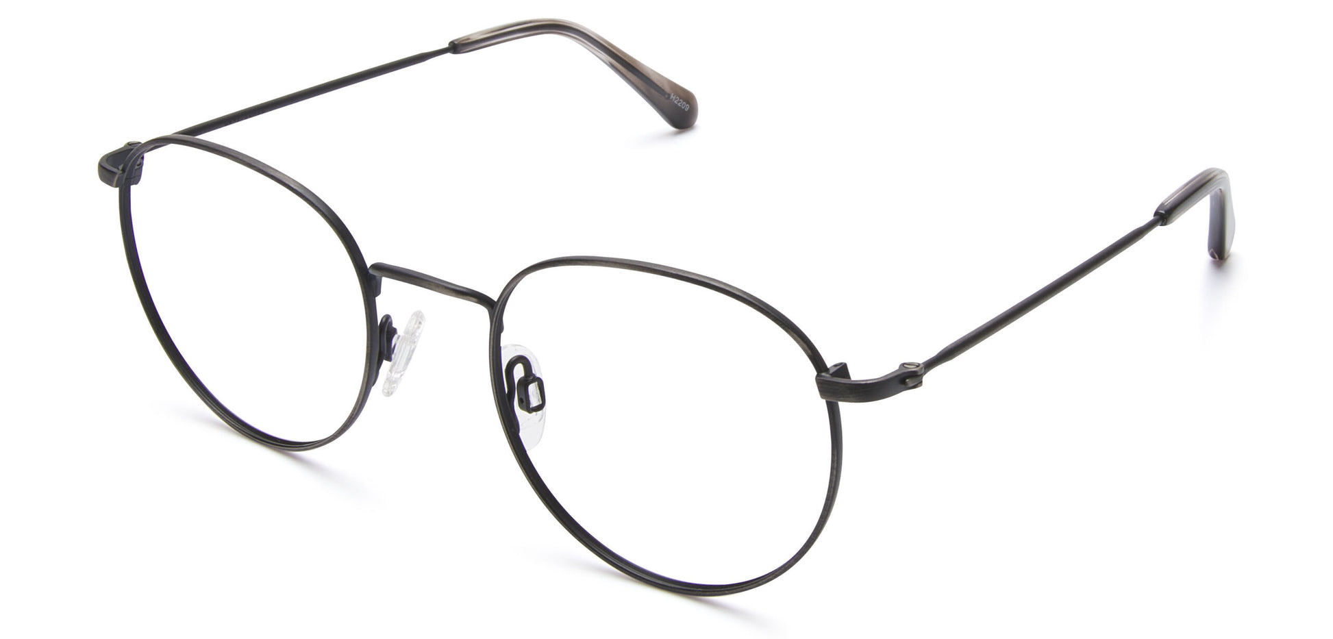 Timeless round titanium frames - durable and fashionable.