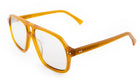 J.HYDE Echelon aviator, HYDE tinted frame, ember yellow with subtle coffee tint