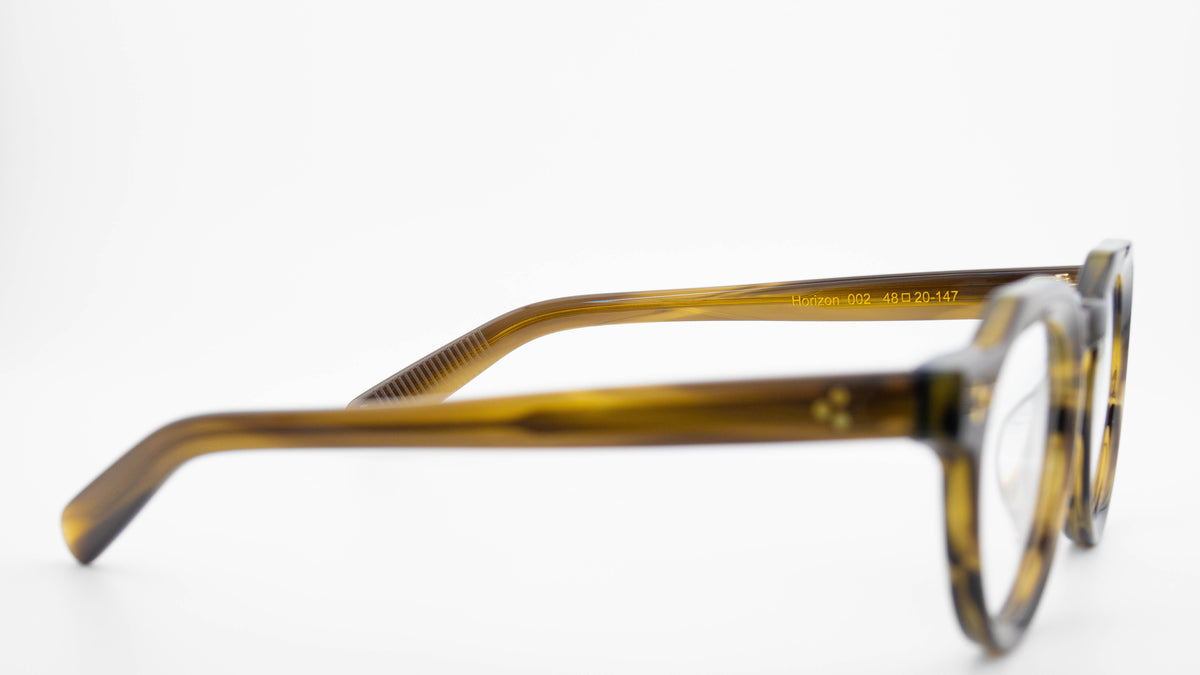 J.HYDE Horizon round browline glasses, Dr. J optical frame, colour 002