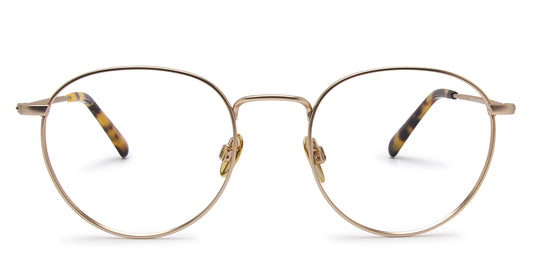 Timeless round titanium frames - durable and fashionable.