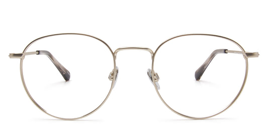 Timeless round titanium frames - durable and fashionable.